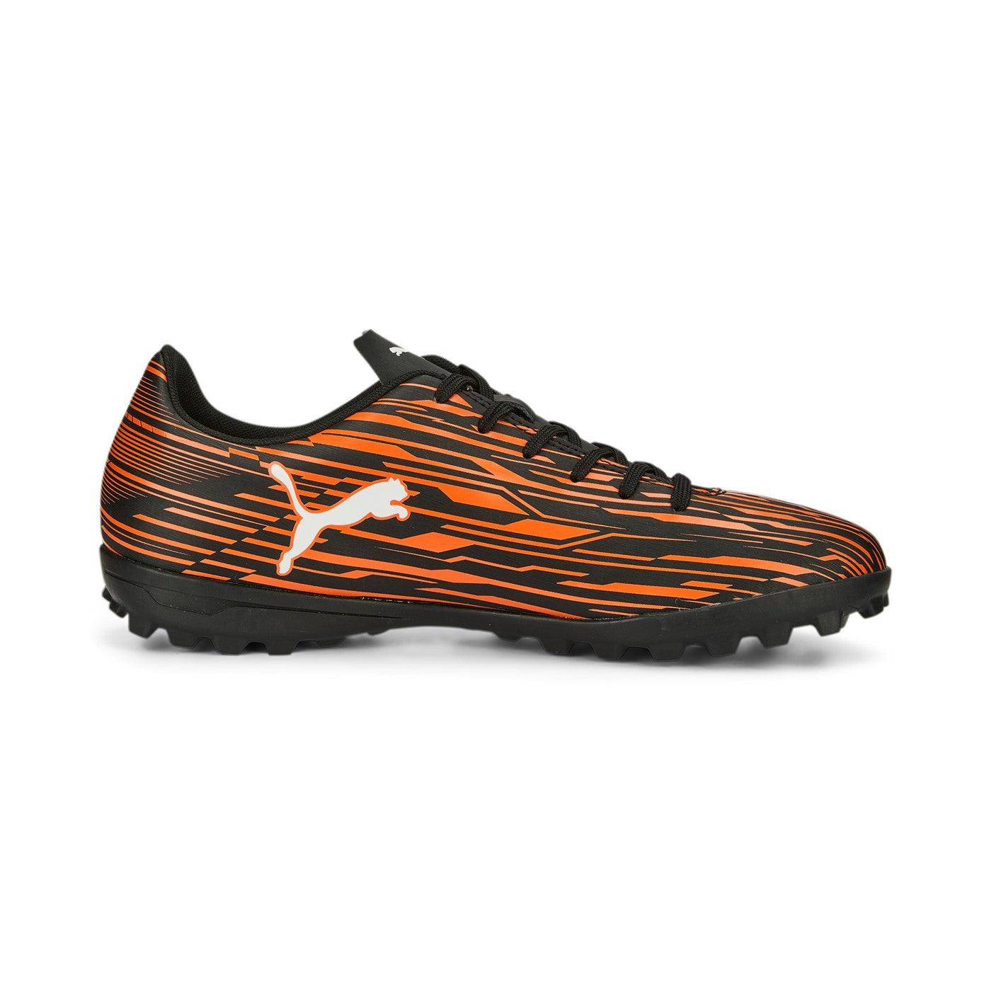 Puma scarpa da calcetto da uomo Rapido III TT 106574 09 nero-bianco-rosso drago