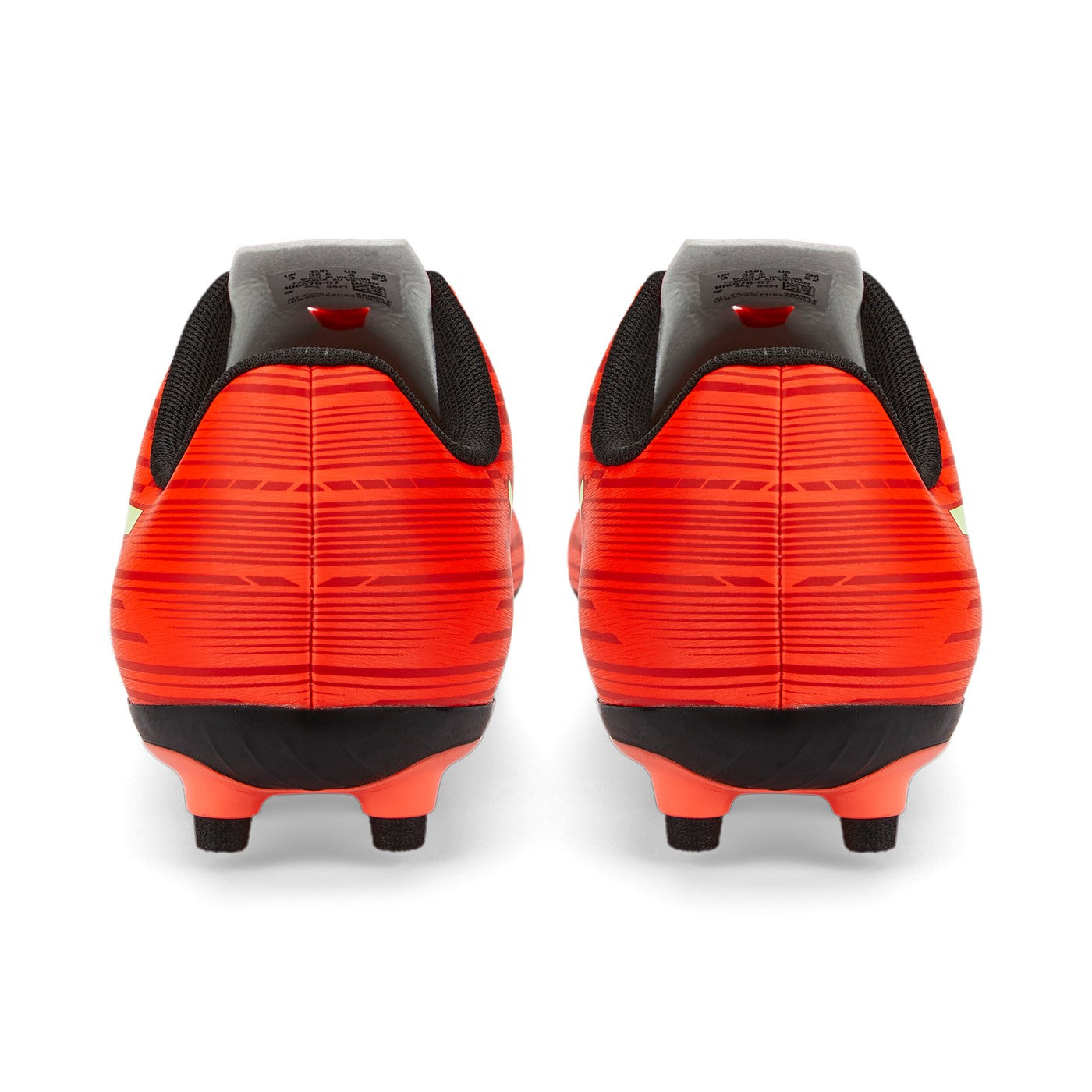 Puma scarpa da calcio da ragazzo Rapido III FG-AG 106576 07 rosso-giallo