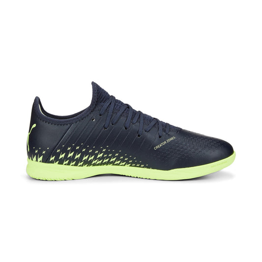 Puma scarpa da calcetto indoor FutureZ 4.4 IT 107008 01 blu scuro pistacchio
