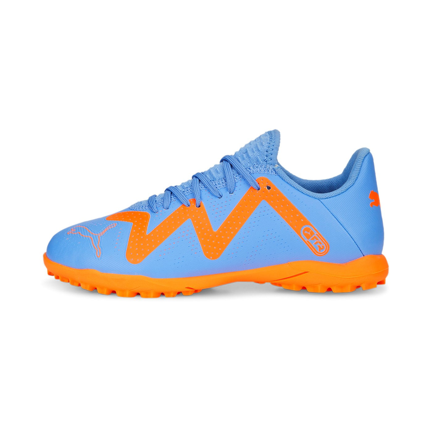 Puma Puma scarpa da calcetto da ragazzo Future Play TT 107202 01 blu bianco arancio