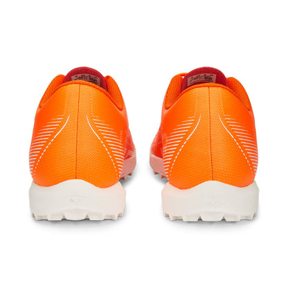 Puma scarpa da calcetto da uomo Ultra Play TT 107226 01 arancione-bianco