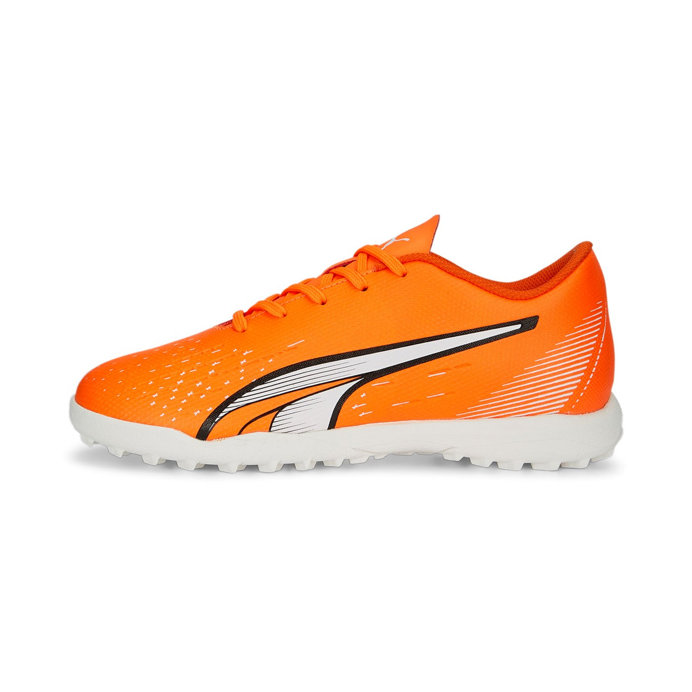 Puma scarpa da calcetto da ragazzo Ultra Play TT 107236 01 arancio-bianco-blu
