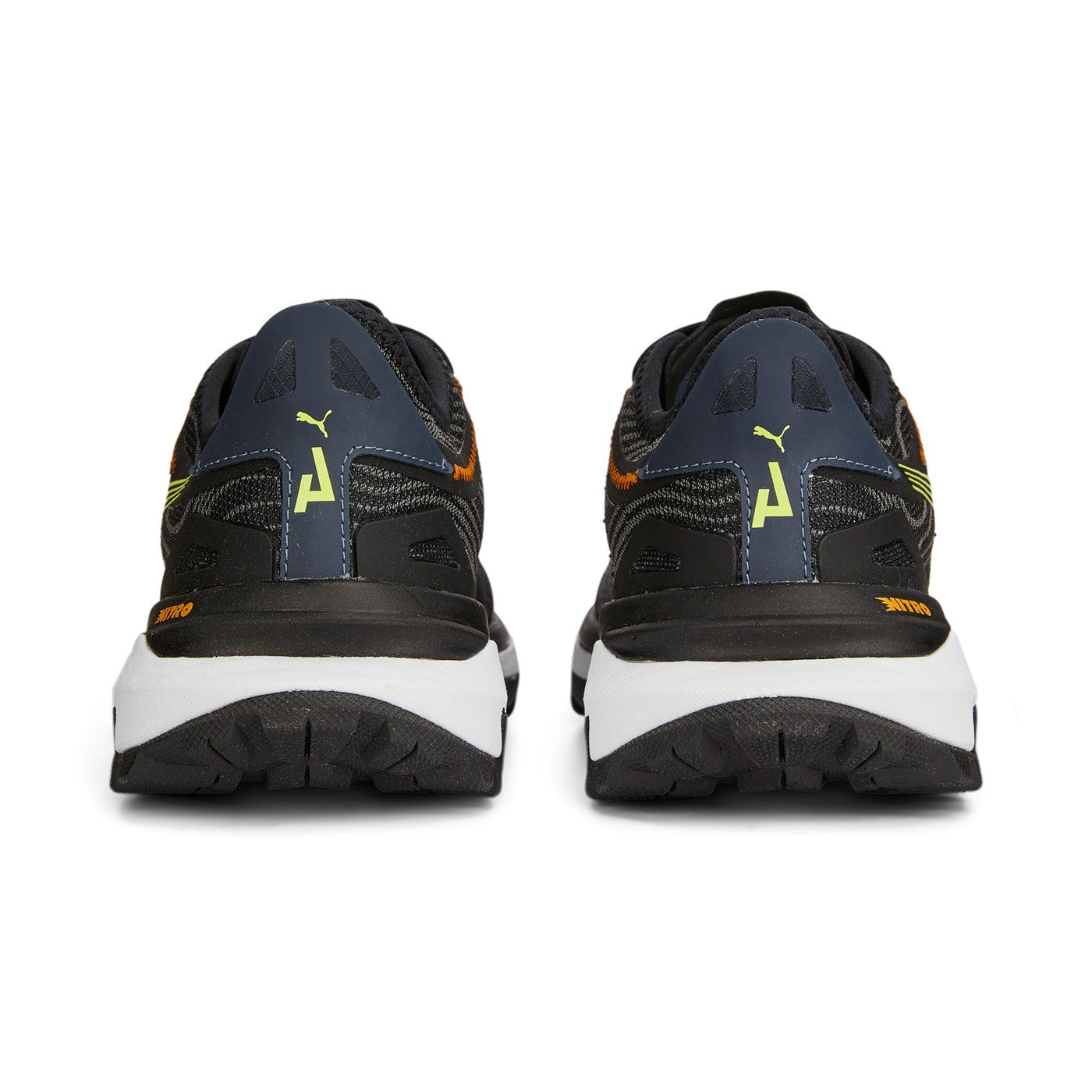 PUMA Voyage Nitro 2 Scarpe Trail Uomo Nero Verde Lime - 376919-04