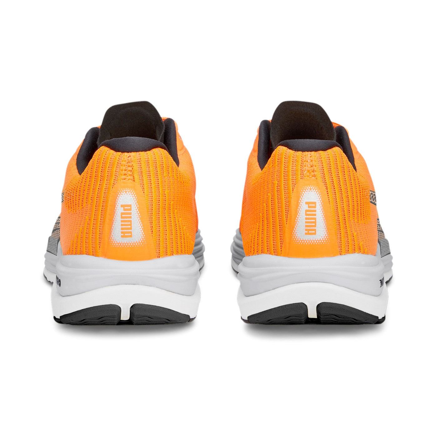 Puma Velocity Nitro Fade Uomo Arancio Verde Scarpe Running 378526-03