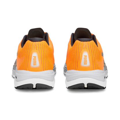 Puma Velocity Nitro Fade Uomo Arancio Verde Scarpe Running 378526-03