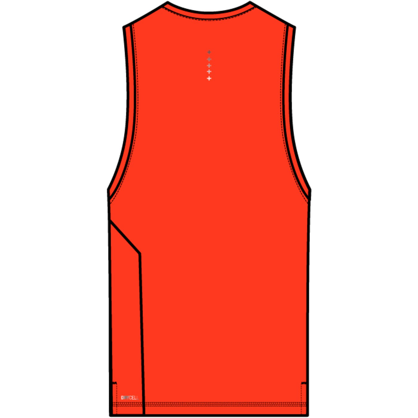 Puma RUN Favorite Singlet M 520207 25 cherry tomato