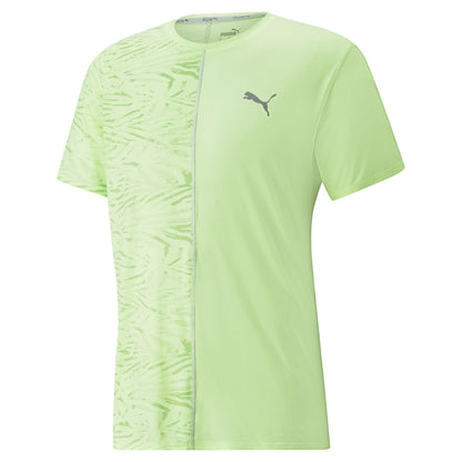 Puma RUN Graphic SS Tee M 521402-37 fizzy light