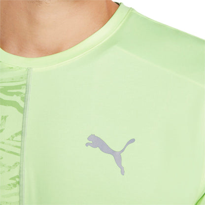 Puma RUN Graphic SS Tee M 521402-37 fizzy light
