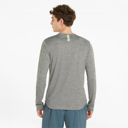 Puma T-shirt Run manica lunga 521403 03 medium gray heather