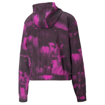 Puma giacca sportiva da donna Train Woven 521621-13 orchidea