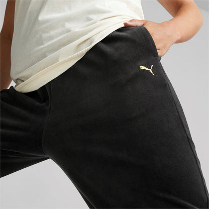 Puma pantalone da donna in velluto Deco Glam 522255 01 black