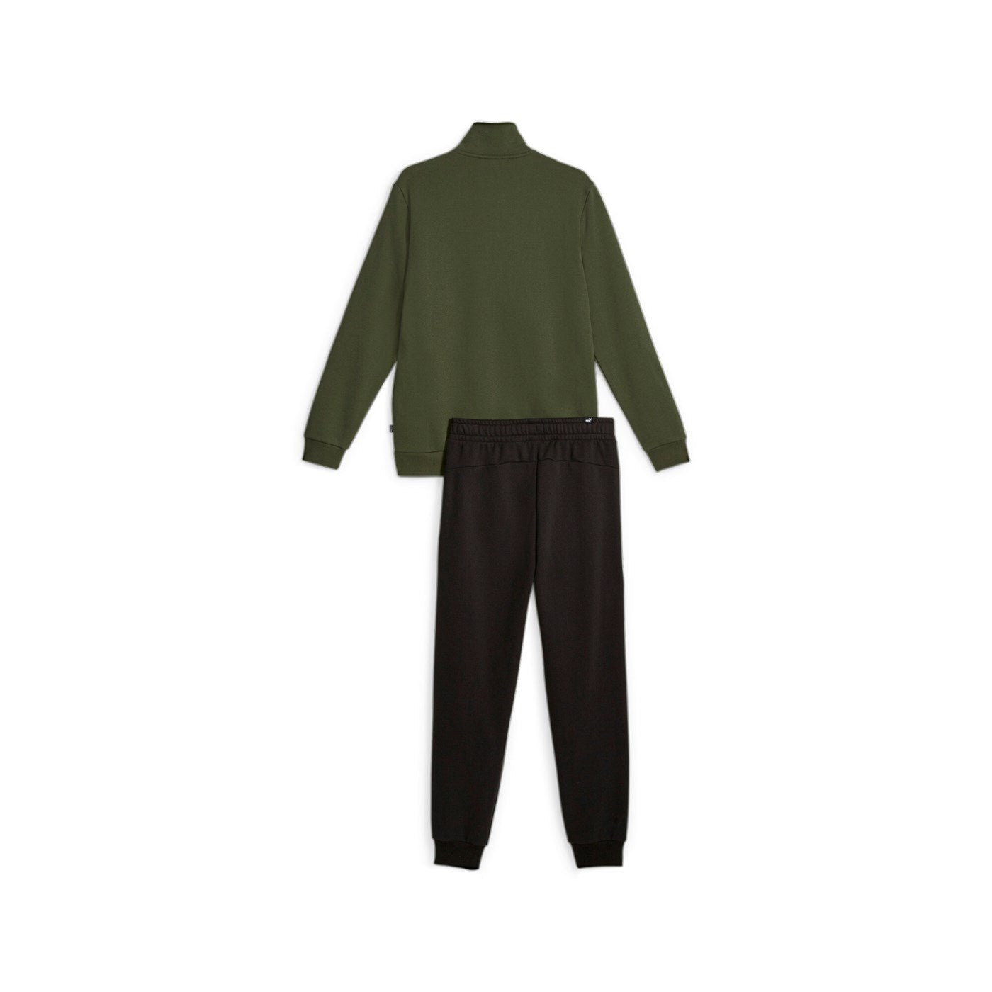 Puma Tuta da uomo in cotone con cerniera Clean Sweat Suit FL 585841 31 mirto