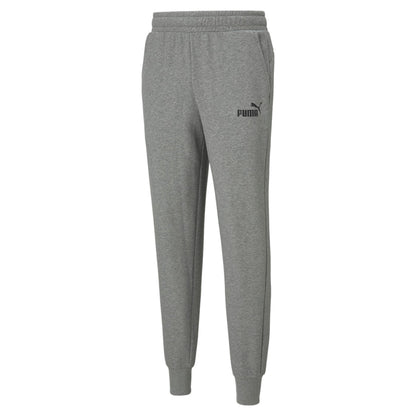 Puma pantalone sportivo da uomo Lungo in Jersey ESS Logo 586716 03 grigio medio