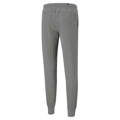 Puma pantalone sportivo da uomo in cotone jersey 586746 03 grigio chiaro