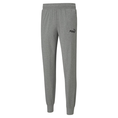 Puma pantalone sportivo da uomo in cotone jersey 586746 03 grigio chiaro