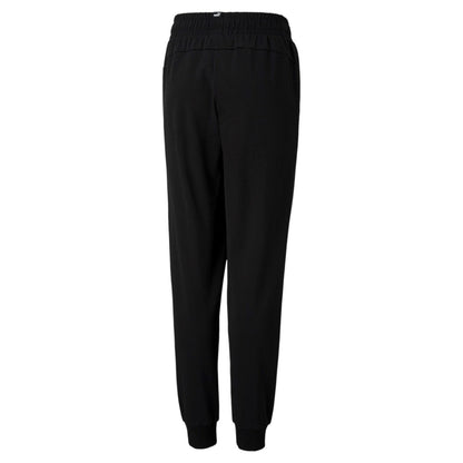 Puma Pantalone sportivo da ragazzo in cotone Jersey ESS Pants 586977 01 nero