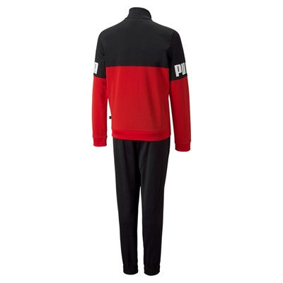 Puma Tuta in Acetato con polsino al fondo Power Poly Suit B 670115 11 High Risk Red