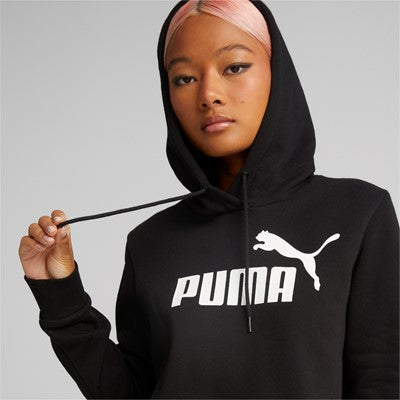 Puma Vestito lungo con cappuccio ESS Logo Hooded Dress FL 671988 01 black