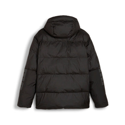 Puma Giacca a piumino sintetico da uomo con cappuccio Power 675389-01 nero