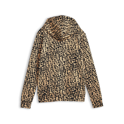 Puma Felpa con cappuccio da donna Animal AOP 675963-84 tortora