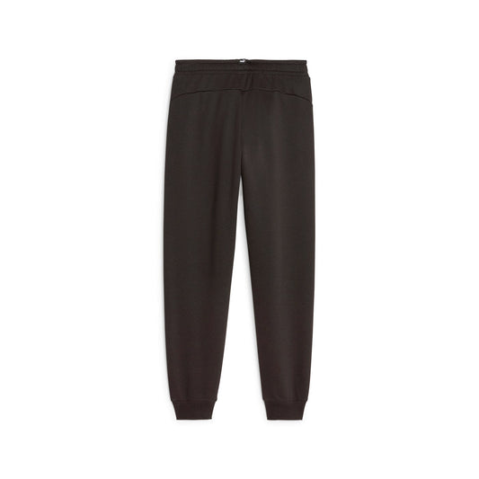 Puma pantalone sportivo con stampa sulla gamba da ragazzo Logo Lab 676326-51 nero-giallo
