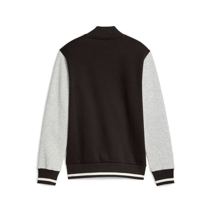 Puma felpa da ragazzo Bomber Squad  676361-01 nero