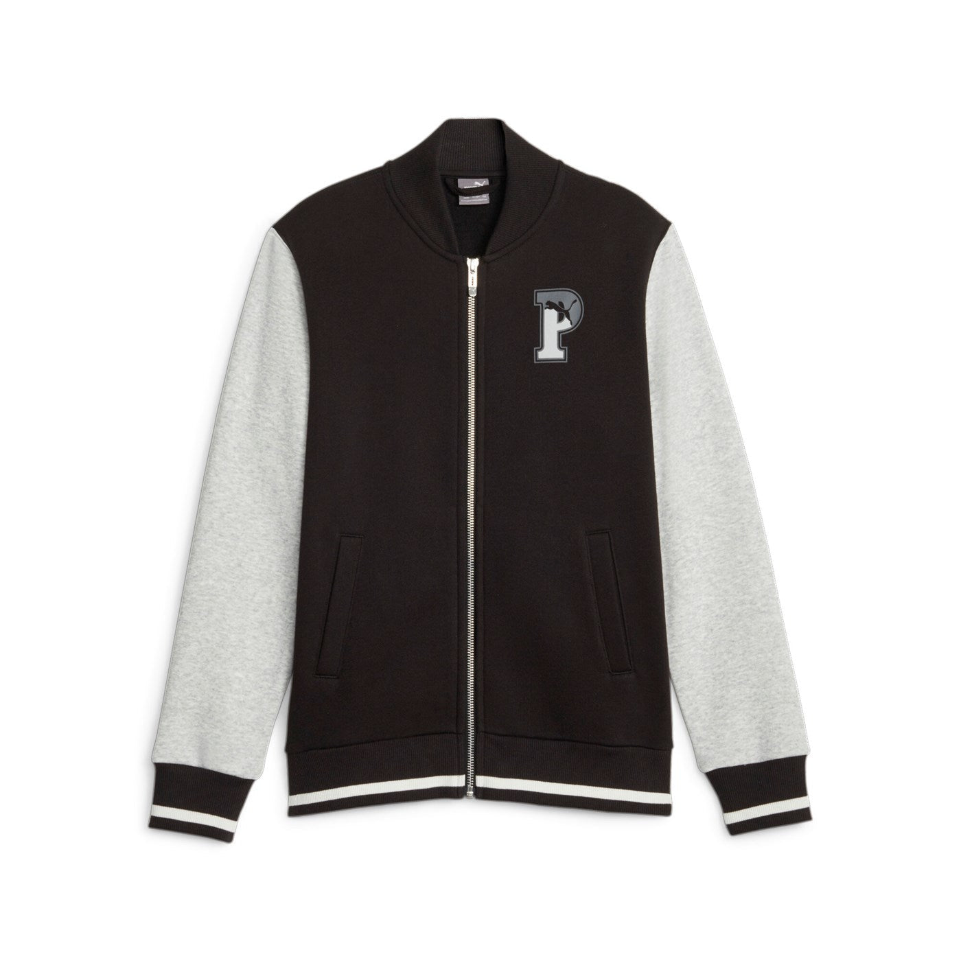 Puma felpa da ragazzo Bomber Squad  676361-01 nero