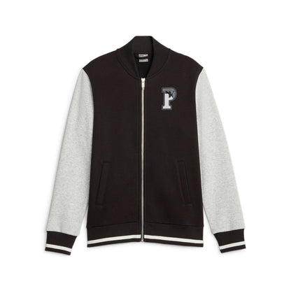 Puma felpa da ragazzo Bomber Squad  676361-01 nero