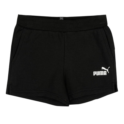 Puma competo in cotone da bambina T-shirt e Pantaloncino 846936 02 bianco nero