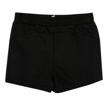 Puma competo in cotone da bambina T-shirt e Pantaloncino 846936 02 bianco nero