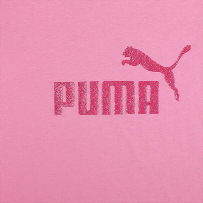 Puma competo in cotone da bambina T-shirt e Pantaloncino 846936 15 opera mauve