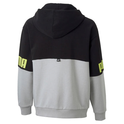 Puma Felpa Full Zip Power 847306 19 harbor mist-black