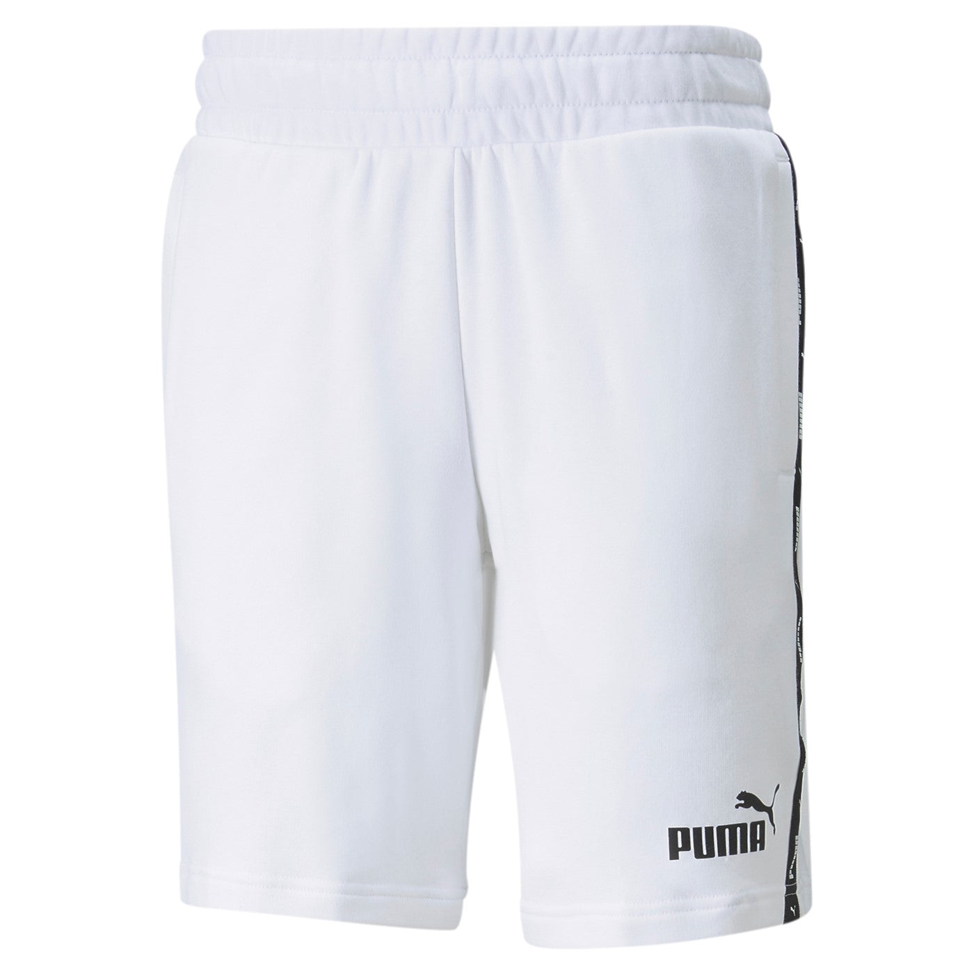 Puma pantaloncino sportivo da uomo ESS+ Tape Shorts 9" TR 847387-02 white