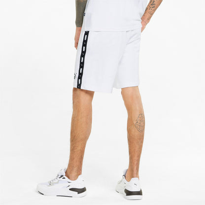 Puma pantaloncino sportivo da uomo ESS+ Tape Shorts 9" TR 847387-02 white
