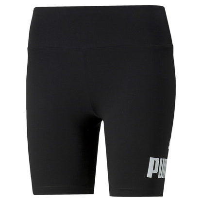 Puma Pantaloncino sportivo aderente da donna ESS 7" Logo 848347 01 nero