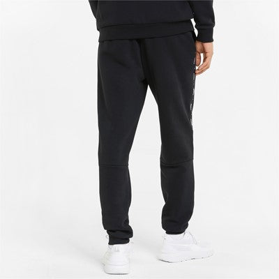 Puma pantalone in felpa con banda laterale e polsino al fondo ESS+ Tape Sweatpants FL cl 849042 01 black