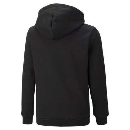Puma Felpa con cappuccio e tasca a marsupio ESS Block Hoodie FL B 849081 27 aqua
