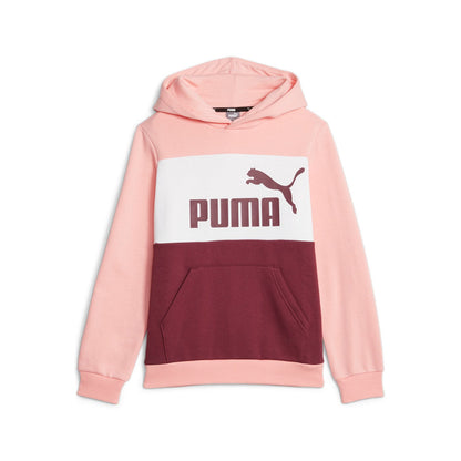 Puma felpa con cappuccio da ragazza Block 849081-63 frullato di pesca