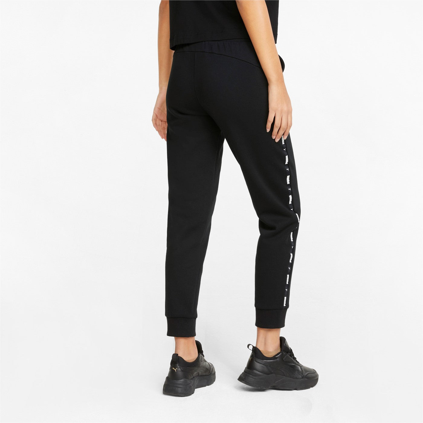 Puma Pantalone in Felpa con banda Power Tape 849094 01 black