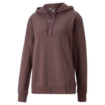 Puma Felpa da donna con cappuccio HER Hoodie TR 849831 75 dusty plum
