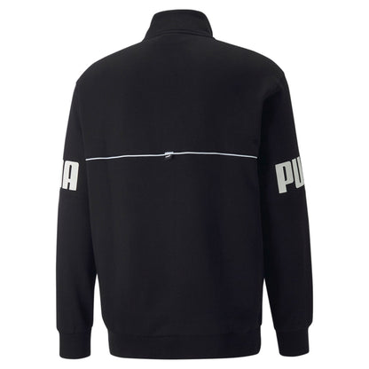 Puma Felpa Mezza Zip Power Colorblock Half-Zip FL 849843 01 black