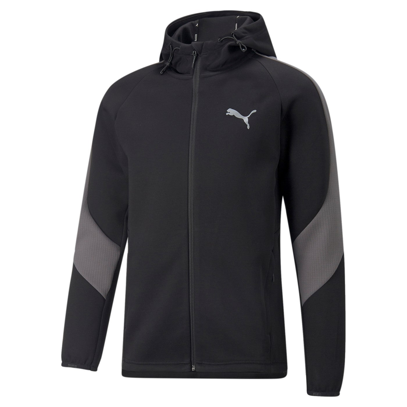 Puma Felpa con cappuccio Evostripe Full-Zip Hoodie 849915 01 black