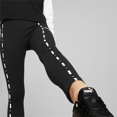 Puma Legginngs da donna con banda Power High-Waist 7/8 Tape 849949 01 black