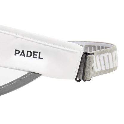 Puma Visiera Unisex da Padel 931440 02 bianco
