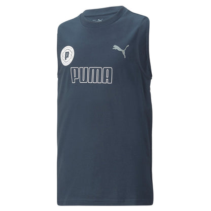 Puma T-shirt smanicata da ragazzo Active Sports 673201-16 dark night