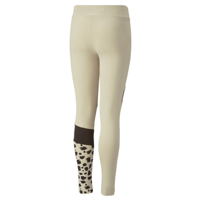 Puma Pantalone sportivo Leggings da bambina e ragazza Animal Block 539818-88 granola