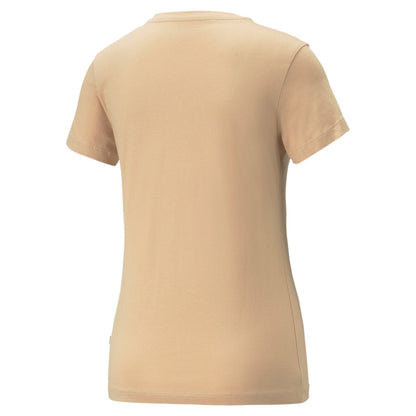 Puma t-shirt da donna sportiva Mini Logo ESS+ Embroidery Tee 848331-89 beige