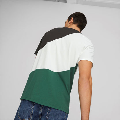 Puma T-shirt da uomo manica corta Power Cat Tee 673380-37 vine