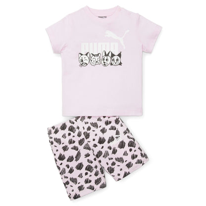 Puma Completino da infant ESS+ PUMA MATES Infants Set 674234-62 Pearl Pink