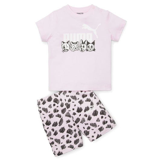 Puma Completino da infant ESS+ PUMA MATES Infants Set 674234-62 Pearl Pink